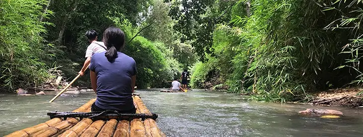 Chiang Mai Elephant Sanctuary & Trekking Bamboo Rafting