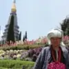 Gardener at Twin Pagoda's