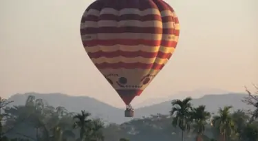 balloon flight over chiang mai