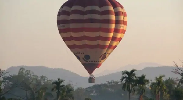 balloon flight over chiang mai