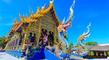 blue temple wat rong seua ten