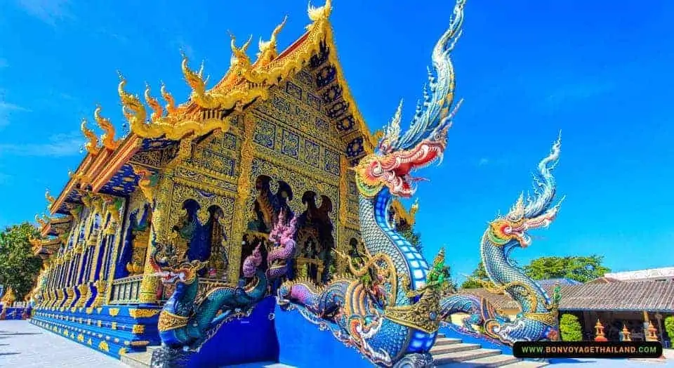 Le Temple Bleu - Wat Rong Seua Ten