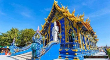 blue temple wat rong seua ten