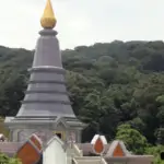 pagoda at doi inthanon national park