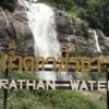 wachirathan waterfall pagoda on doi inthanon national park