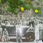 photograph of monks at doi suthep temple