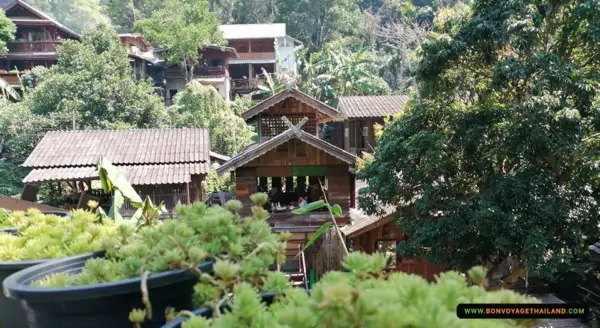 view of mae kampong village