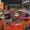 driving a tuk-tuk