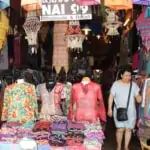 lanna traditional clothing shop at warorot market