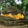 pagoda ruins at wat chedi luang
