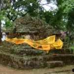 pagoda ruins at wat chedi luang