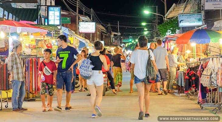 sunday walking street market