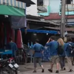 thai local produce market visit