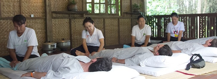 Massage chaud et thérapeutique