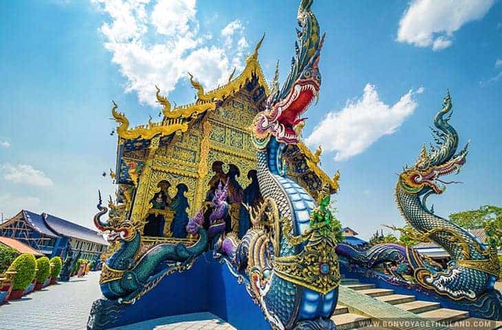 Le temple Bleu à Chiang Rai