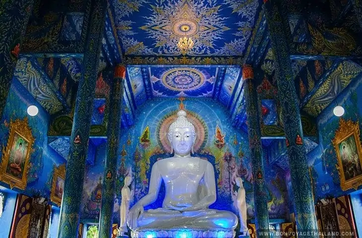 Inside the Blue Temple