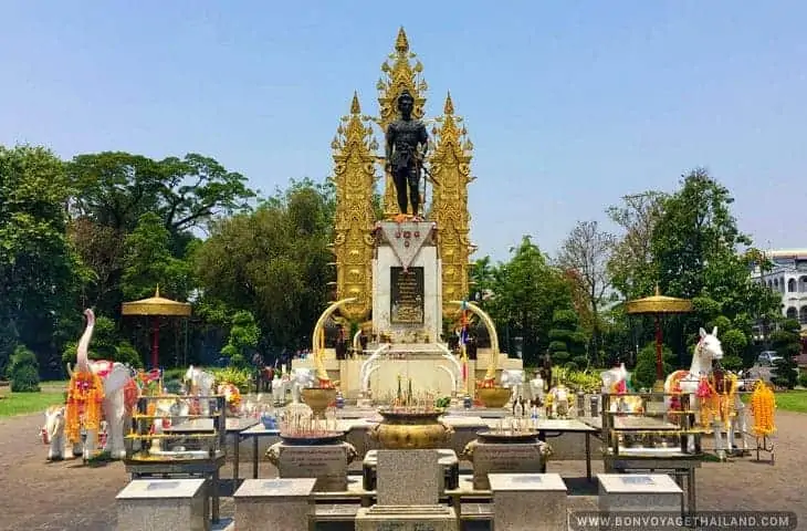 King Mengrai Monument Chiang Rai