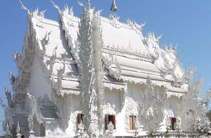 White Temple Three Tiered Roof