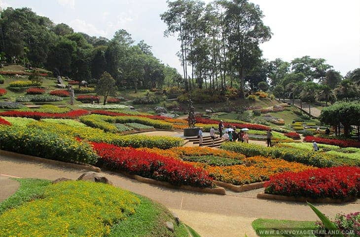 Les jardins du Palais de Doi Tung
