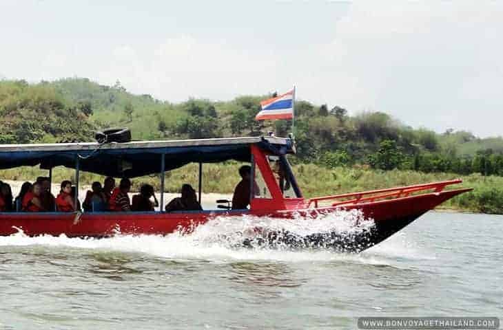 Boat Trip Along the Mekong River