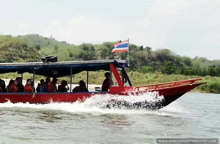 Voyage en bateau sur le Mékong