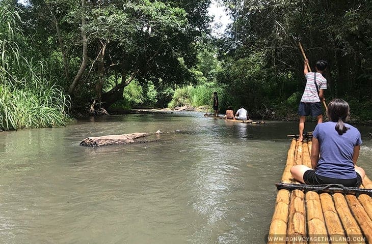 Bamboo Rafting Mae Wang River
