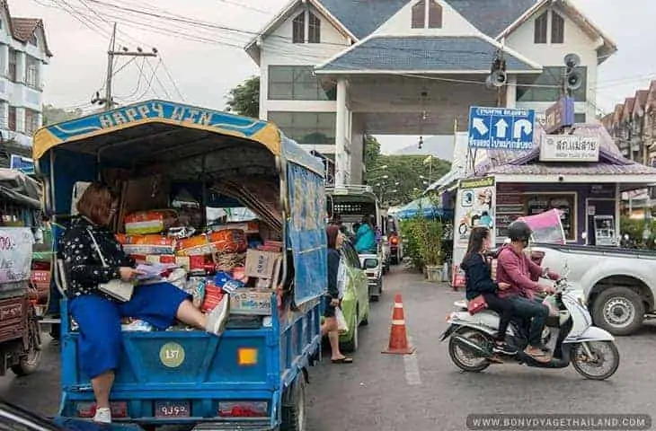 Mae Sai Border Truck