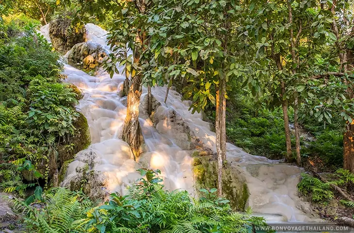 Bua Tong Sticky Waterfalls in Chiang Mai