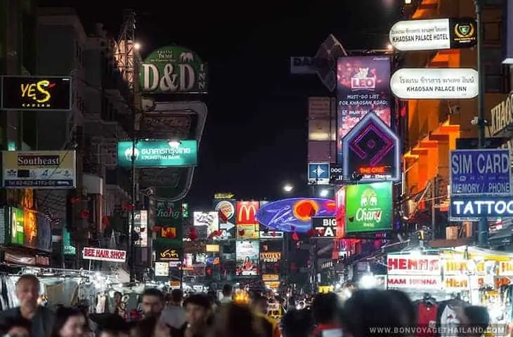 Khao San Road Bangkok