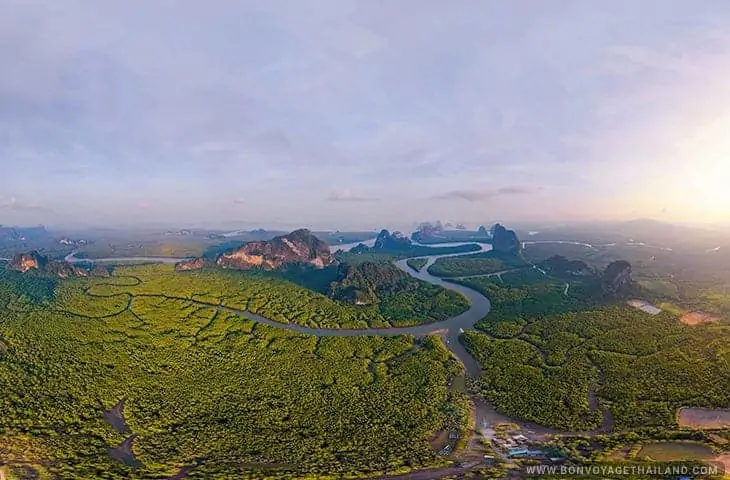 Samet Nangshe Viewpoint in Phang Nga