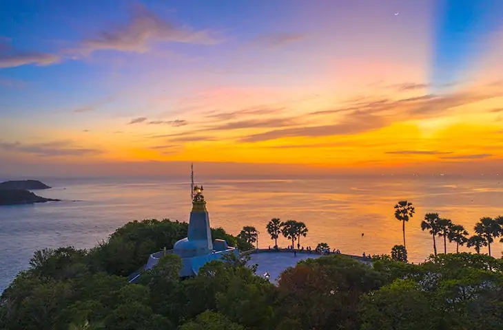 Promthep Cape Sunset Viewpoint Phuket Thailand