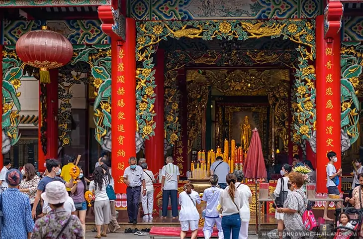 Sanctuaire de Guan Yin à l'hôpital de la fondation Thian Fah
