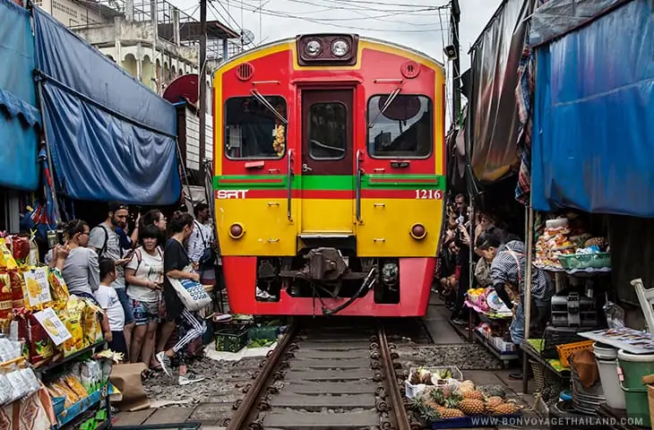 Mae Klong Railway Market