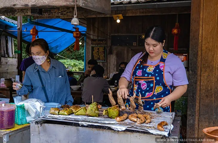 Mae Kampong Village Street Food