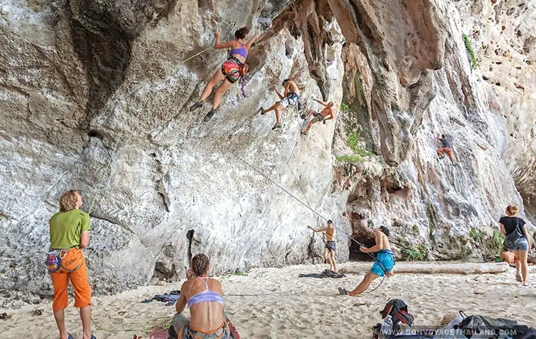 Rock Climbing in Krabi