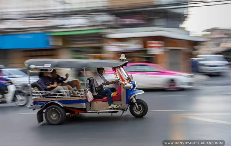 Tuk Tuk in Thailand