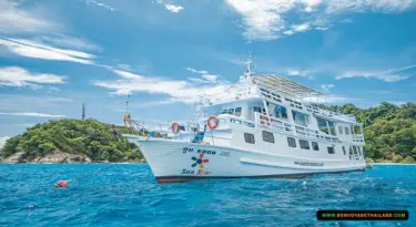 îles Similan - 2 jours 1 nuit - Cabine à bord du bateau de croisière