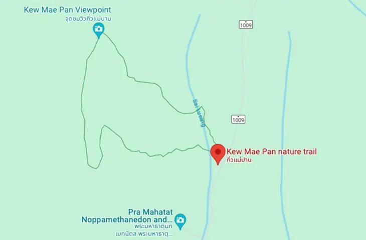 Kew Mae Pan Nature Trail Map