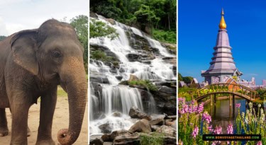Elephant Sanctuary and Doi Inthanon, Mae Ya Waterfall
